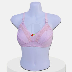 Stylo Bold Embroidered Soft Cotton Jersey-Bra