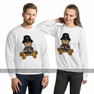 Stylo Hip Hop Teddy Bear Unisex Sweatshirt