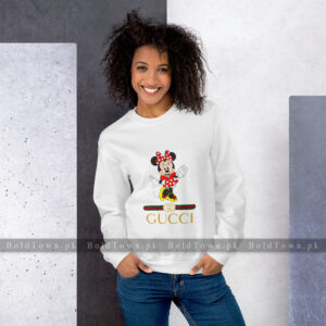 Stylo Gucci Minnie Mouse Unisex Sweatshirt