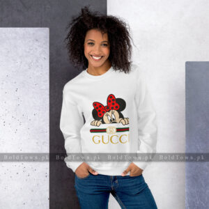 Stylo Gucci Minnie Mouse Unisex Sweatshirt